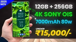Top 5 Best Smartphones Under ₹15,000 in November 2025 | Camera + Gaming + 5G🔥