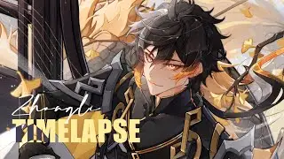[ TIMELAPSE ] Year of the Dragon (Zhongli) [ CSP PRO ]