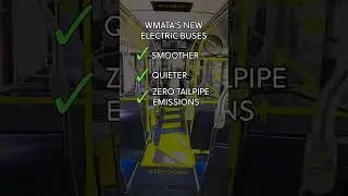 Washington, D.C.'s New Electric Buses! #transit #transportation #bus #buses #emissions