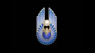 Scarab Brooch