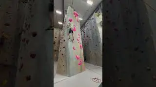 Glen on Fun Wall 7/9/25&hellip;5.12 set by Tyler Kemp at The Edge Halfmoon