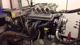 I.C.E.-built FIA-legal 327ci small block Chevrolet