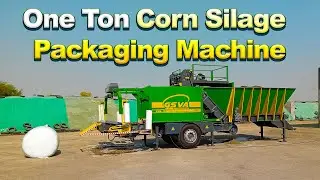 one ton corn silage packaging machine