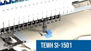 TEWH SI-1501 Single Head 15 needle Embroidery Machine By TheEmbroideryWarehouse.