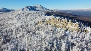 Малиновка в снежном наряде | DJI Mini 2 | 4K Cinematic Drone Video