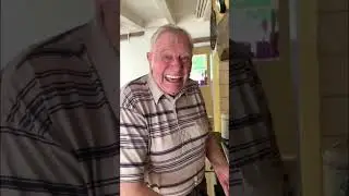 Grandad cooks the War time way in lard