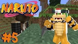 NARUTO - Minecraft Survival - Episode #5 - New Move! (Minecraft Naruto Modpack)
