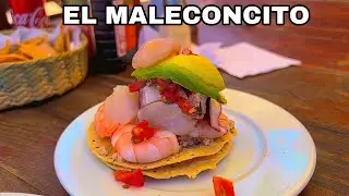 MARISCOS CON VISTA AL MAR EN PUERTO VALLARTA | EL MALECONCITO