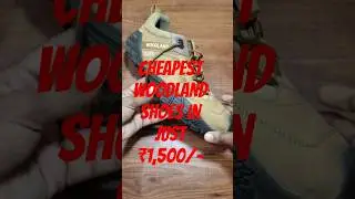 Woodland Casual Leather Camel Brown Sneakers unboxing | Cheapest Woodland shoes #woodland #sneakers