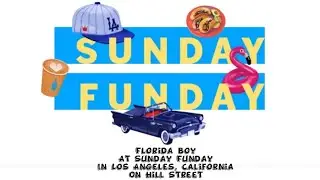 Florida Boy At Sunday Funday In Los Angeles, California On Hill Street 04/21/2024 #SundayFunday #LA
