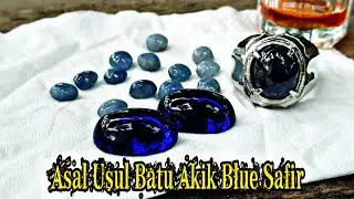 Asal-Usul Batu Akik Blue Sapphire