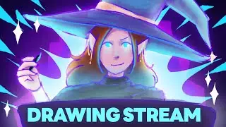 Trying to Render a Whole Drawing in 1 Hour 😭