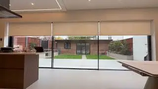 Electric Roller Blinds with Screen 1% Fabric
