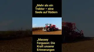 Die Seele des Feldes: Massey Ferguson #Landwirtschaft #TraktorLiebe #Feldarbeit #MasseyFerguson