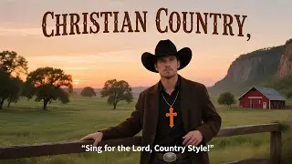 Worship Country Gospel - Best Country Gospel, Relaxing Country Christian, Cowboy Christian Music