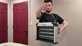 Electric bug zapper indoor - a bug zapper that WORKS! 