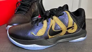 Nike Kobe 5 Protro Year Of The Mamaba Eggplant On Feet Review