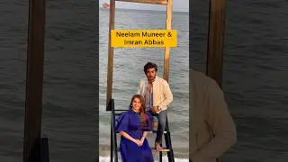 Neelam Muneer & Imran Abbas at the set of Drama Ehraam e Junoon , #neelammuneer #ehraamejunoon