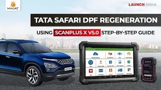 Tata Safari DPF Regeneration 🔧 Using ScanPlus X V5.0 | Step-by-Step Guide