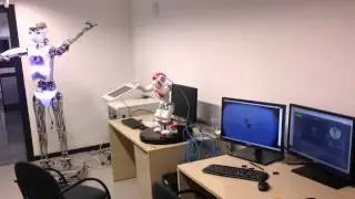 Unity + Perception Neuron + Nao + Robothespian