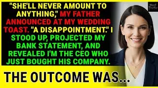 My Family Called Me Worthless At My Wedding, So I Revealed My $89M Secret