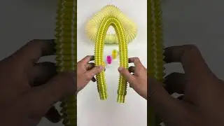 Relaxing ASMR Creating Yellow POP-Rainbow #satisfyingvideos #relaxing #oddasmr #asmrvideos #crunchy