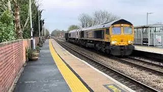 Double header &ldquo;Locomotive and Carriage Institution&rdquo; & &ldquo;Platinum Jubilee&rdquo; 66716 & 66734 6D80 1/2/2026