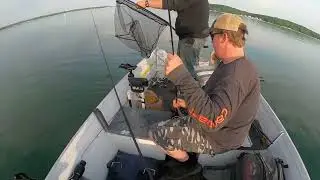 Crazy spring Smallmouth bass Fishing with C.V.S Customs