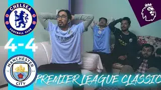 CHELSEA 4-4 MAN CITY | COLE PALMER LATE PENALTY | HAALAND BRACE | PREMIER LEAGUE CLASSIC REACTION