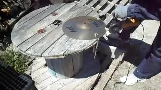 TUTORIAL para REPARACION casera de raja en PLATILLO de bateria (drum)