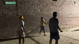 Badminton Night Match!! Ghudda Singh !! #badminton #brar030