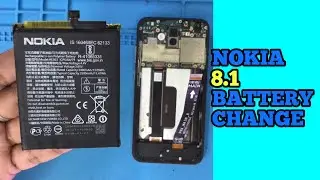 Замена аккумулятора Nokia 8.1 | Как поменять аккумулятор Nokia 8.1: пошаговая инструкция #nokia #новый #аккумулятор