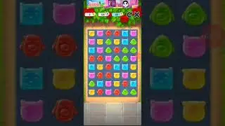 My talking Angela is playing jellies game intresting ||chinese gaming channel # ||