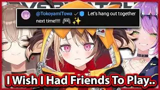 Gigi Really Wants To Play Overwatch With Friends, Just Like Mumei and Towa 【HOLOEN】