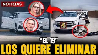 “EL 19” de LA MAYIZA emboscó y BALEÓ auto blindado de POLÍTICOS en CULIACÁN
