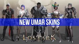 NEW Umar Skin Collection Showcase - Lost Ark (4K gameplay)