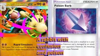 Pok&eacute;mon: Pok&eacute;mon TCG Pocket: Mega Lopunny EX Has Another Status Move ￼￼