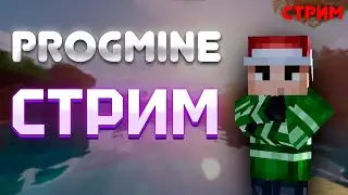 СТРИМ НА PROGMINE | MINECRAFT | play.progmine.pro