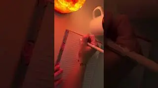ASMR Relaxing Writing Sounds