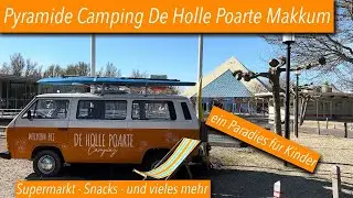 Pyramide (Ferienparkzentrum) Camping De Holle Poarte in Makkum am IJsselmeer.