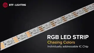 BTF-LIGHTING: WS2812B LED Strip Lighting Details, How to Light