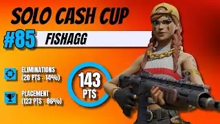 85th in the First Solo Cash Cup of Season 8 | FishaGG