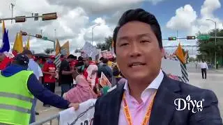 Thousands Protest Narendra Modi&rsquo;s Historic Visit to Houston