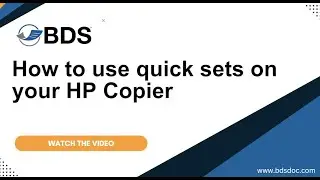 Creating Quick Sets on HP Multifunction Copiers