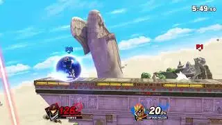Samus Vs. Captain Falcon (elite)