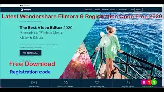 Latest Wondershare Filmora 9 Registration Code Free 2020