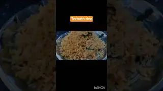 Tangy Tomato Rice 🍅 !!