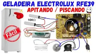 Geladeira Electrolux RFE39 Apitando Piscando