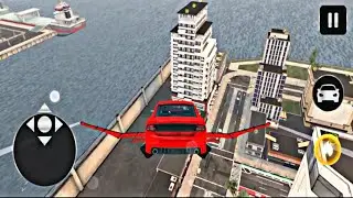 Flying Car Driving 2021- Real Driving Simulator _ Best Flying Car Simu Games _ Car Game 2021