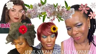 April Showers = May Flowers Collab  @MAKEUPWITHOUTLIMITATIONS @AccessorizeYourLife60s @make_up_therapy